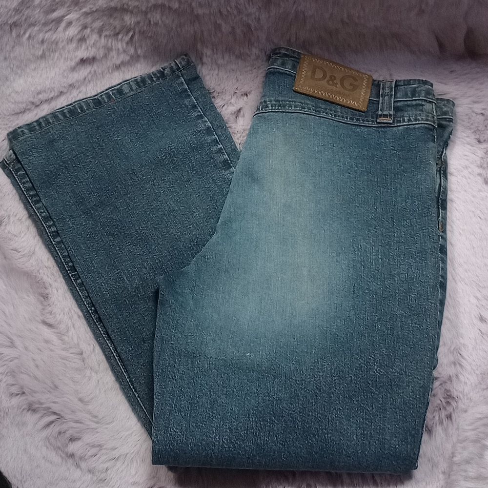 Dolce and Gabbana Dark Wash Denim Jeans Size 10 - Picture 10 of 11